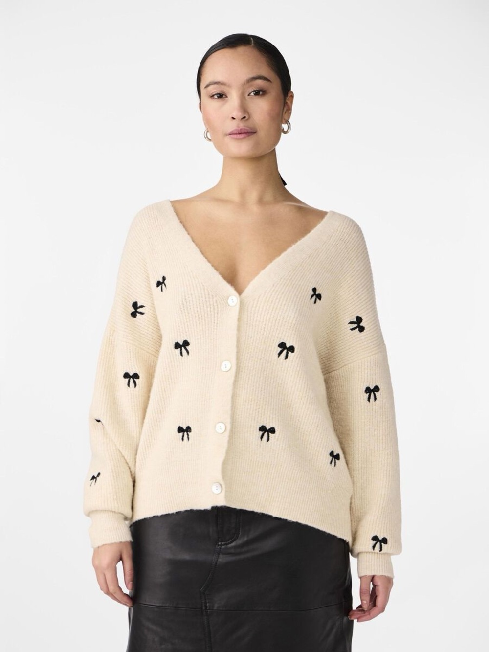 YAS BOW  CARDIGAN